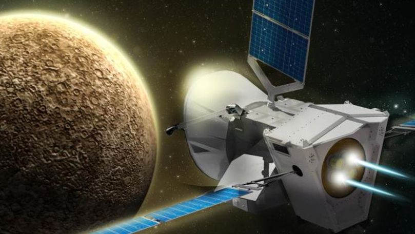 Premieră spațială. Doi sateliți vor explora misterioasa planetă Mercur