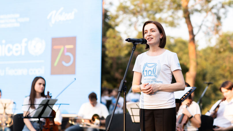 Санду: Наша задача - построить мир, где слышен голос каждого ребенка.