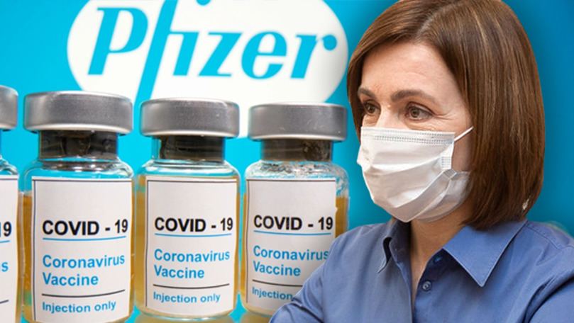 Санду: Через COVAX Молдове выделили 100 620 доз вакцины Pfizer/BioNTech. Коллаж: Point.md