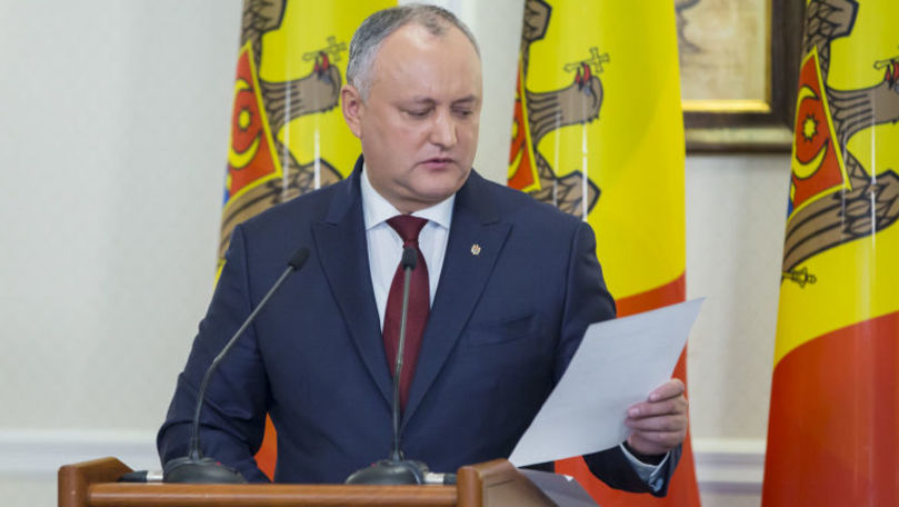 Dodon: Alegerile locale ar putea avea loc pe 20 octombrie