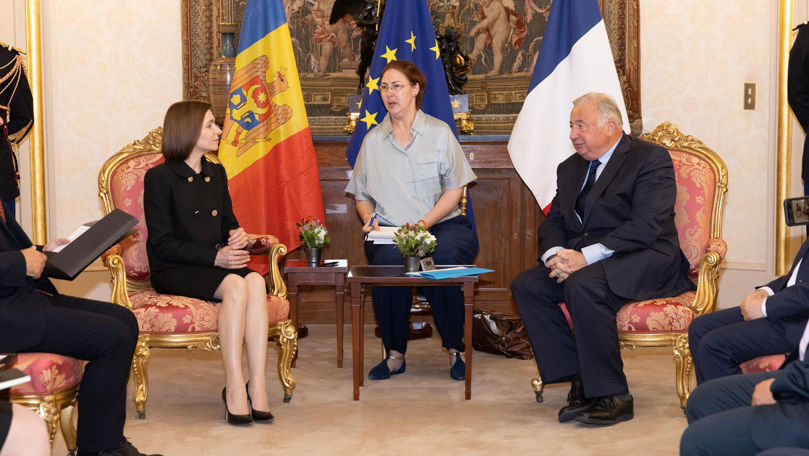 Sandu, la Paris: Am discutat efectele războiului asupra R. Moldova