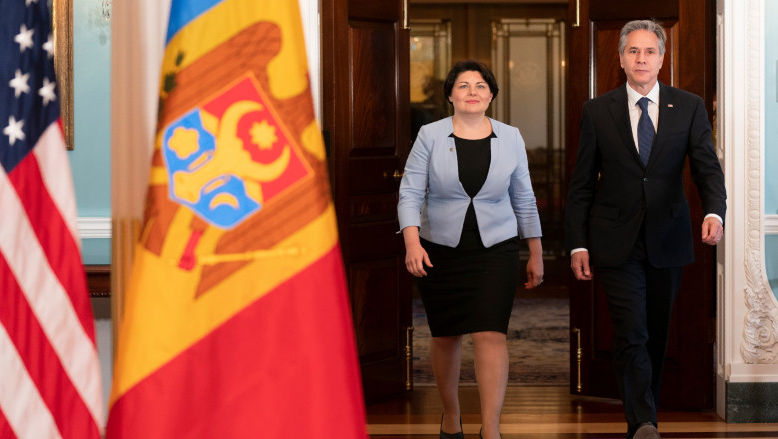 Blinken: SUA susțin procesele democratice ale Republicii Moldova