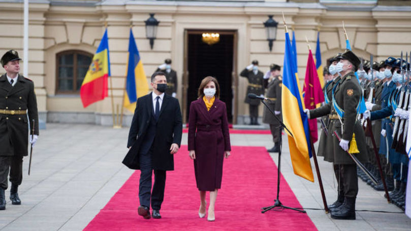 Oficial: Câți bani a costat deplasarea președintei Maia Sandu la Kiev