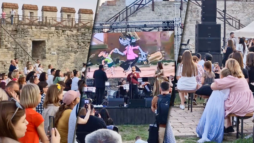 Orchestra condusă de fratele lui Radu Marian a concertat la Tighina