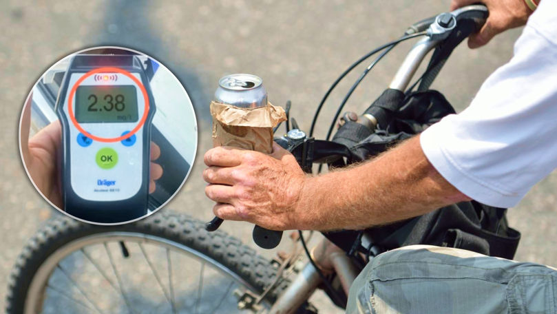 Prins cu „record” de alcoolemie: Amenda primită de un biciclist