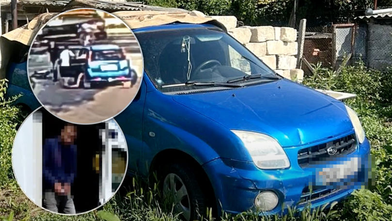 Jaf în plină stradă la Criuleni: Trei bărbați și o femeie, reținuți