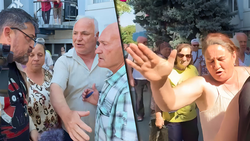 Ceartă și îmbrânceli la Judecătoria Buiucani: Un jurnalist, lovit la cap