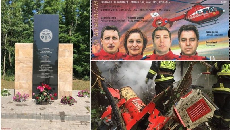 Filmul tragediei la 4 ani de la prăbușirea echipajului SMURD în Moldova