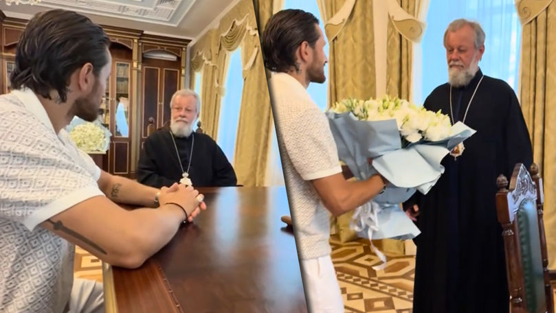 Dima White, vizat într-un dosar, s-a întâlnit cu Mitropolitul Vladimir