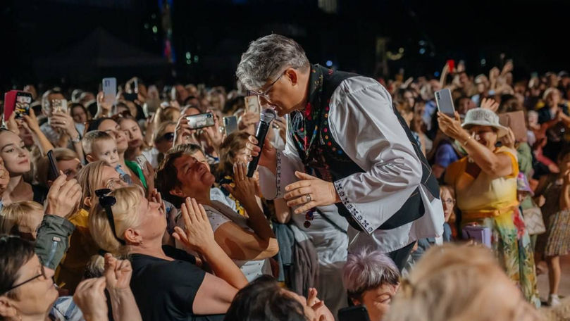 Muzică şi dans în Capitală. Atmosfera de la concertul Te salut, Chişinău