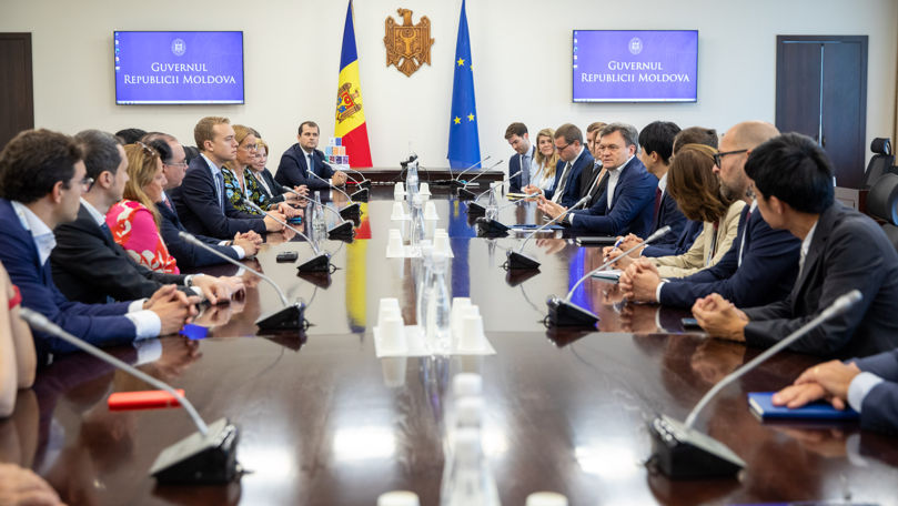 Recean, la discuții cu investitori: R. Moldova are multe oportunități