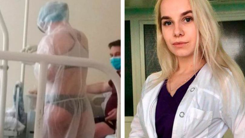Ce s-a întâmplat cu asistenta medicală care a fost pozată în bikini