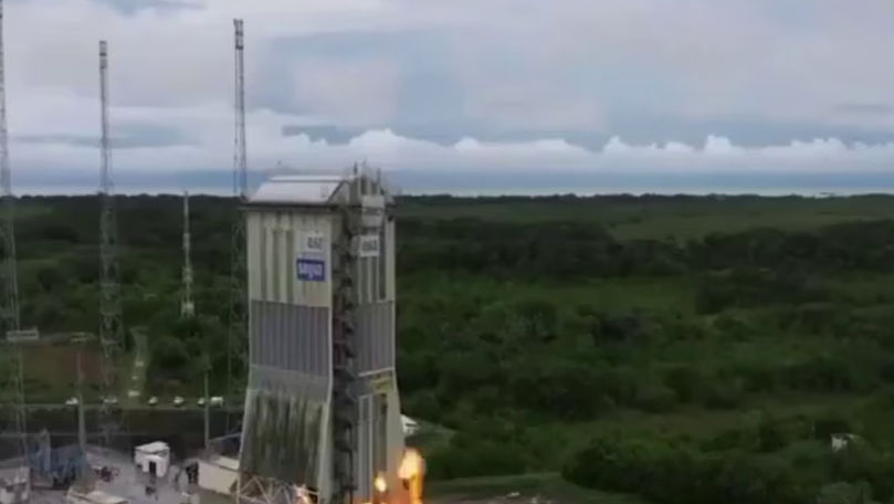 На космодроме Куру взорван стартовый комплекс "Союза".