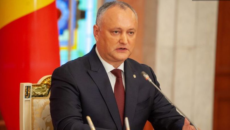 Президент Республики Молдова Игорь Додон. 