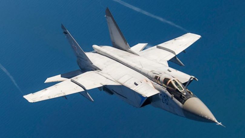 Avionul militar rusesc MiG-31, un coșmar pentru americani