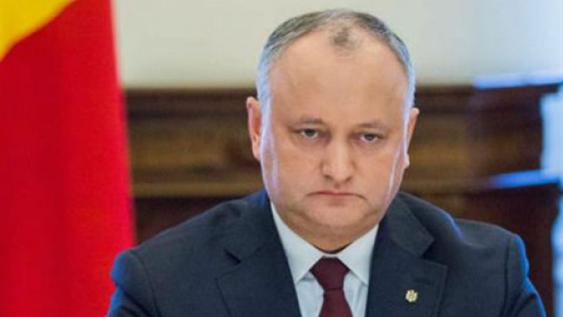 Действующий президент Игорь Додон. 