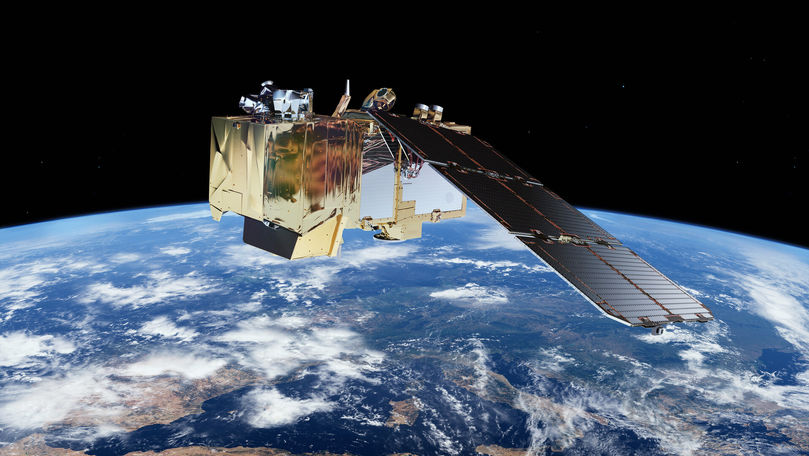 R. Moldova și România, surprinse din spațiu de satelitul Sentinel 2
