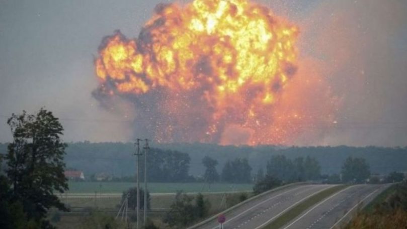 Explozii la un depozit militar din Kalinovka: Copiii sunt evacuați