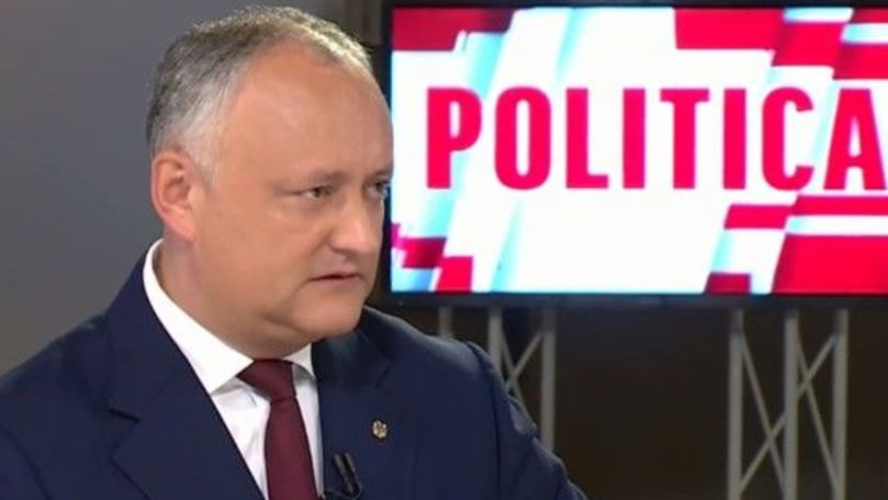 Президент Республики Молдова Игорь Додон. 