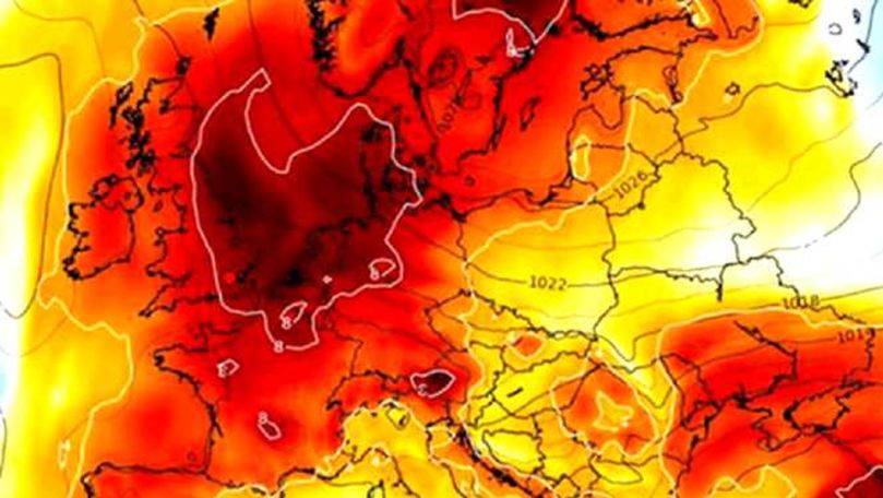 Vestul Europei e lovit de al doilea val de caniculă din acest sezon