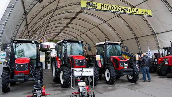 Cea mai performantă tehnică agricolă, prezentată la Moldagrotech
