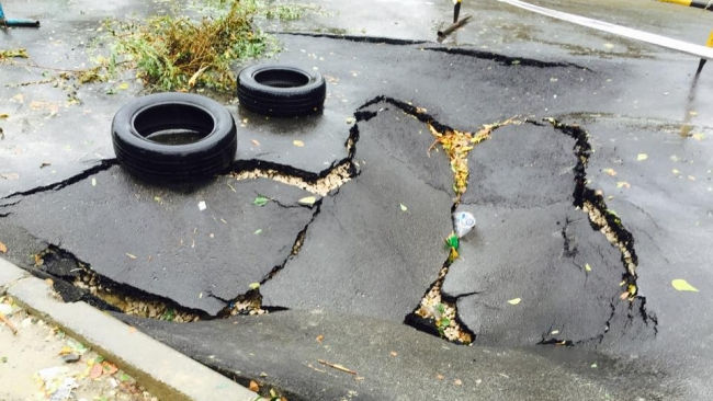Bălţi: Un gol, găsit sub stratul de beton al carosabilului unei străzi