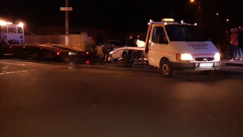 Accident grav la Ungheni: Un șofer a intrat într-un gard