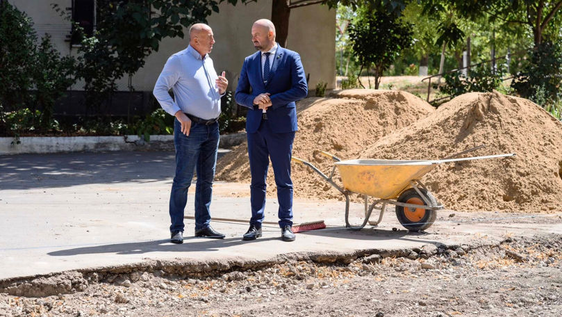 Programul Curtea Europeană: Bolea, în vizită pe șantierele din Ciorescu