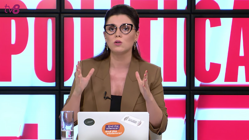Ведущая программы Politica Наталья Морарь.