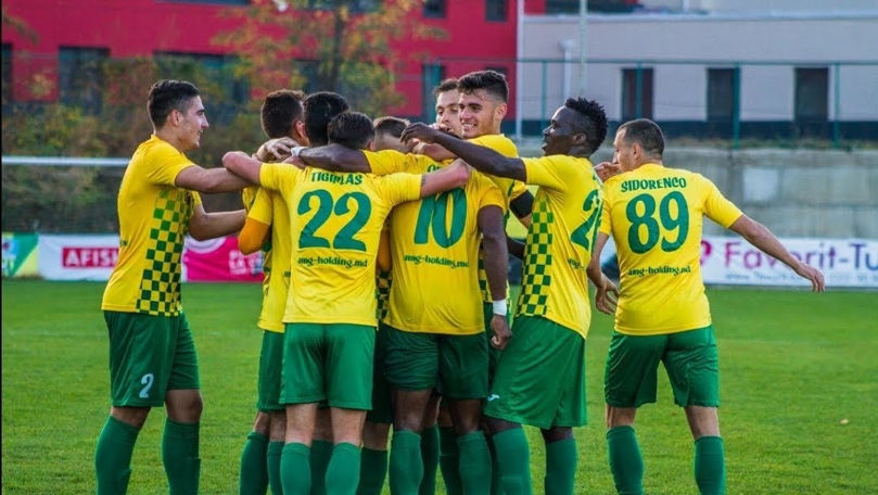 Echipa Zimbru Chișinău, victorie în Superliga moldovenească de fotbal