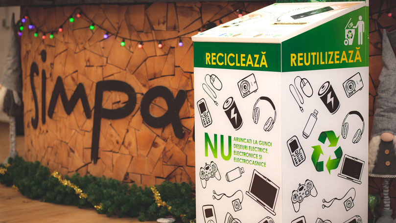 Simpals, beneficiar al proiectului Oraș curat cu e-deșeu reciclat