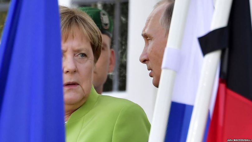 Kremlinul califică discuțiile Merkel-Putin drept foarte serioase