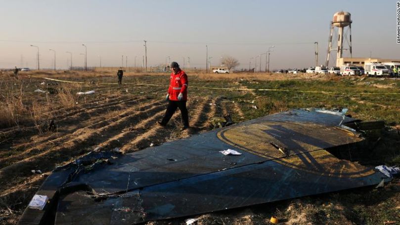 Iranul neagă că ar fi trimis în străinătate cutiile negre ale avionului