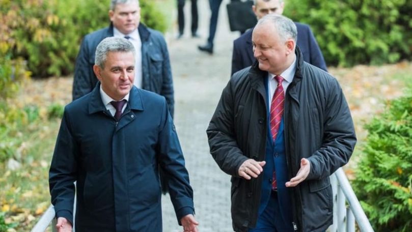 Dodon planifică o nouă întrevedere cu liderul separatist de la Tiraspol