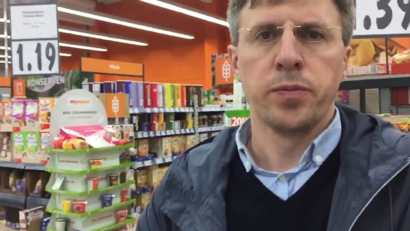 Chirtoacă a mers în Germania să compare prețurile cu cele din Moldova