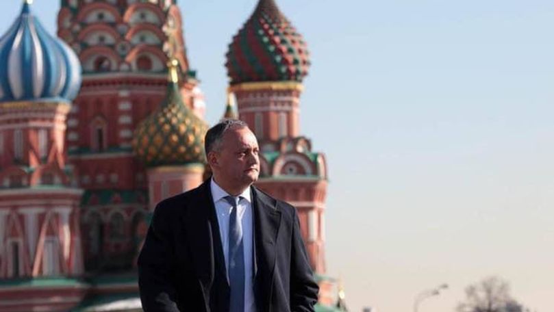 Dodon a plecat la Moscova imediat după instituirea stării de urgență