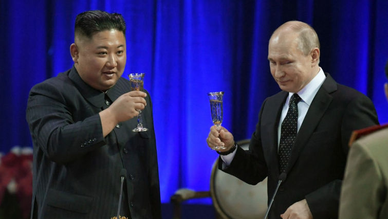 Ce i-a urat Kim Jong Un lui Vladimir Putin de ziua lui