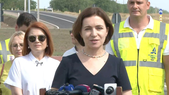 Maia Sandu, despre atacurile din Odesa: Ucrainenii apără și Moldova