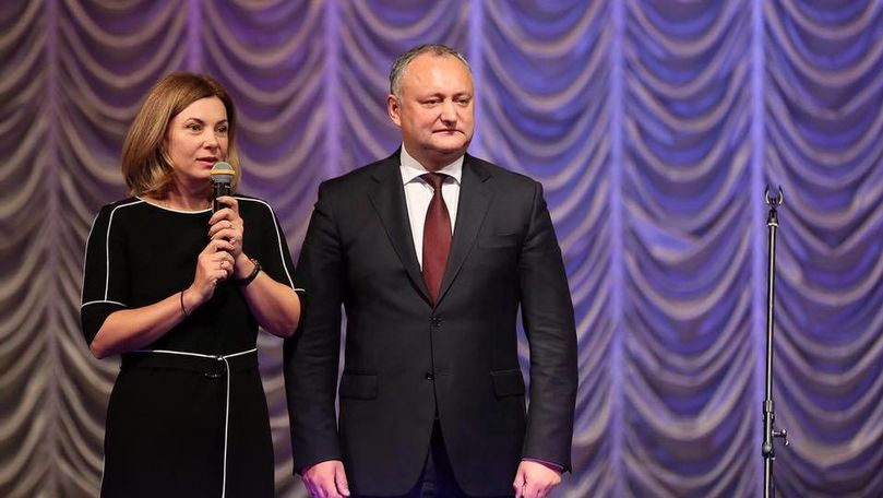 Dodon nu a publicat informații despre fundației Primei Doamne