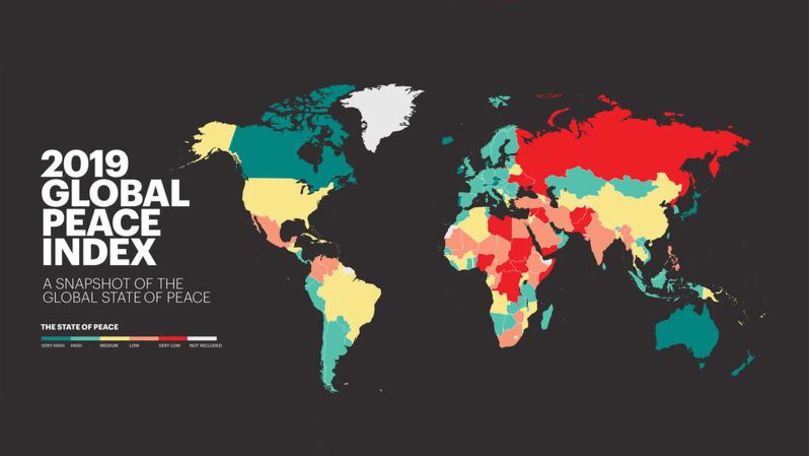 Locul ocupat de R. Moldova în topul celor mai pașnice țări din lume