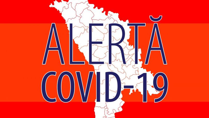 Municipiul Chișinău și raionul Ialoveni au revenit sub Cod Roșu