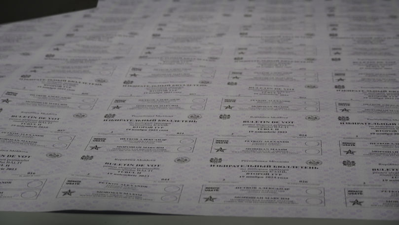 Peste 828.000 buletine de vot sunt tipărite pentru turul II de alegeri