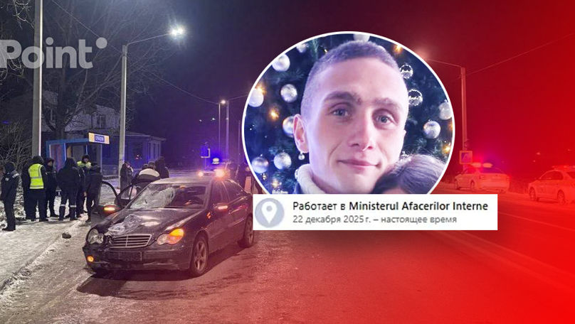 СМИ: Автомобилем, который сбил двоих детей в Страшенах, управлял начинающий полицейский.