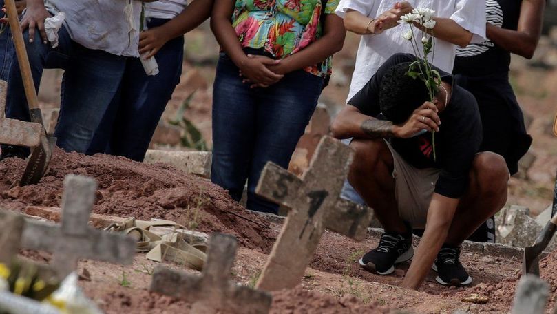 Brazilia: Peste 2.000 de decese de COVID-19, a patra zi consecutiv