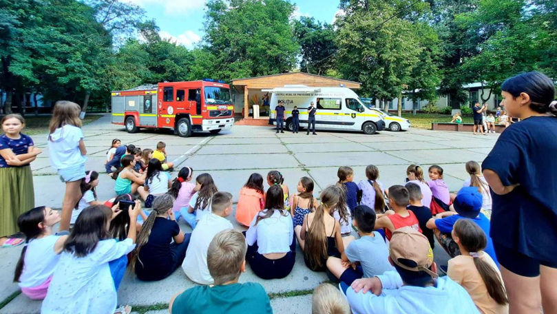 IGSU continuă Campania de prevenire a situațiilor de risc la copii