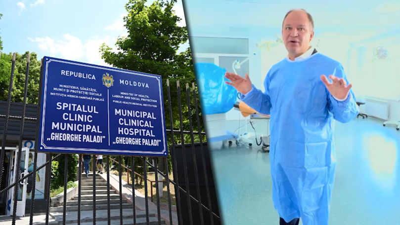 Maternitatea nr. 1, renovată. Ceban: M-am născut în acest spital