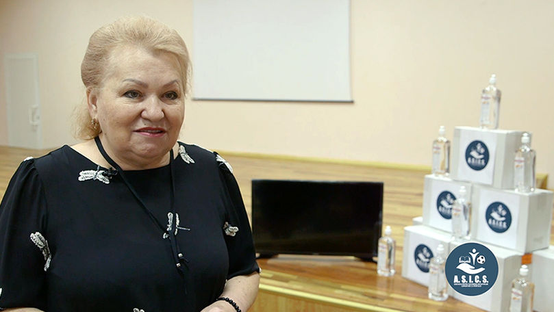 O policlinică din Chișinău a primit o tonă de dezinfectant și un televizor de la asociația A.S.I.C.S. Ⓟ