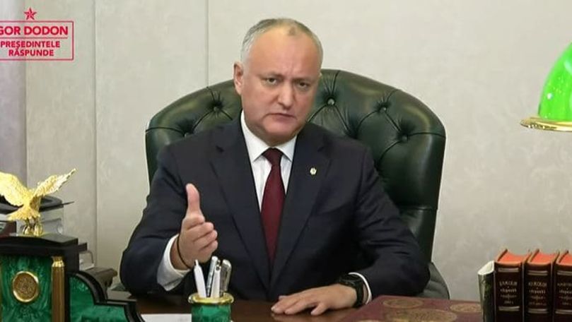 Президент Республики Молдова Игорь Додон. 