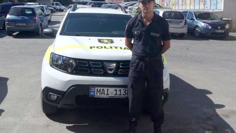 Un polițist din Strășeni, eroul unei femei care a adus pe lume o fetiță