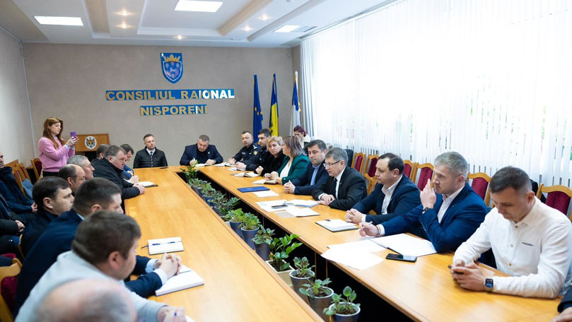 Igor Grosu, la Nisporeni: 70 milioane de lei, investiți în 17 localități